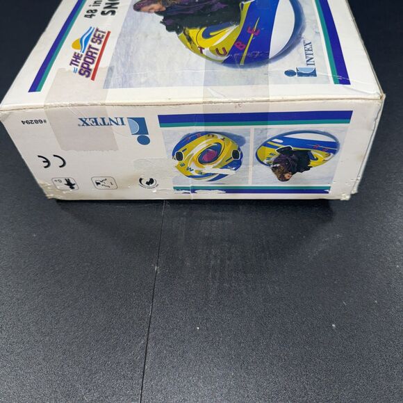 VTG NOS 2001 Intex The Sport Set Snow Water Inner Tube Sled Size 48” NIB - Picture 5 of 6
